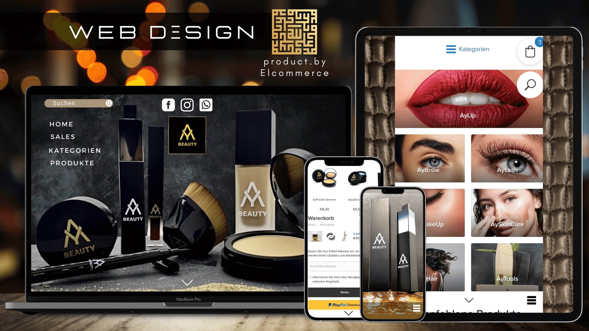 Elcommerce Web-Design, Prestige Performance Web Design Agentur Hannover