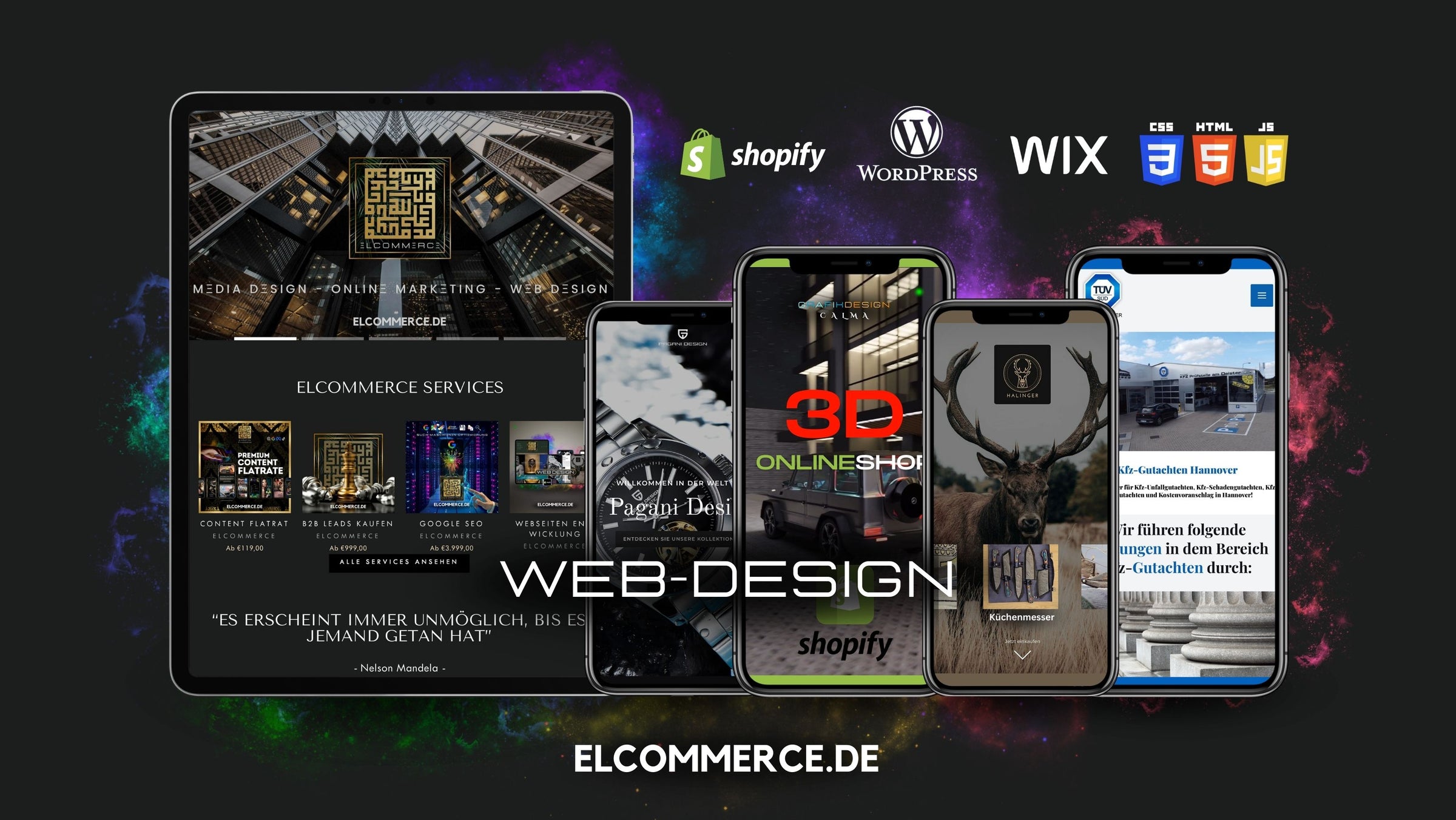 Webseiten-Entwicklung - Webseite erstellen lassen