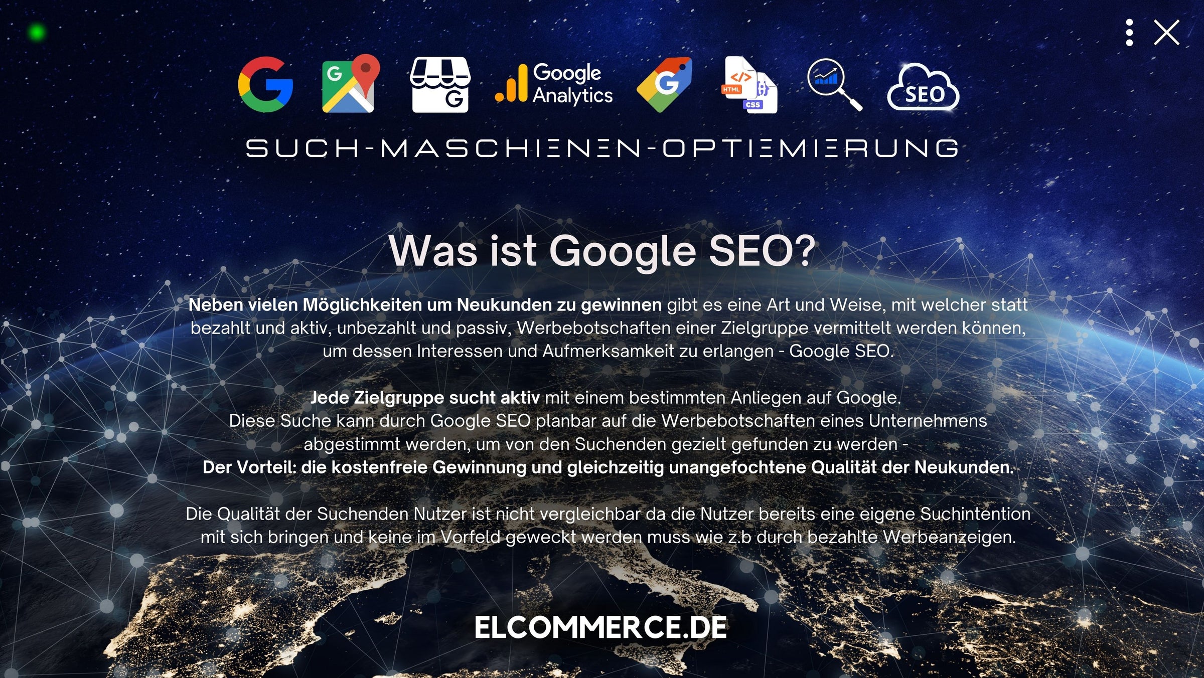 Google SEO mehr Kunden Gewinnen  Was ist Google SEO?