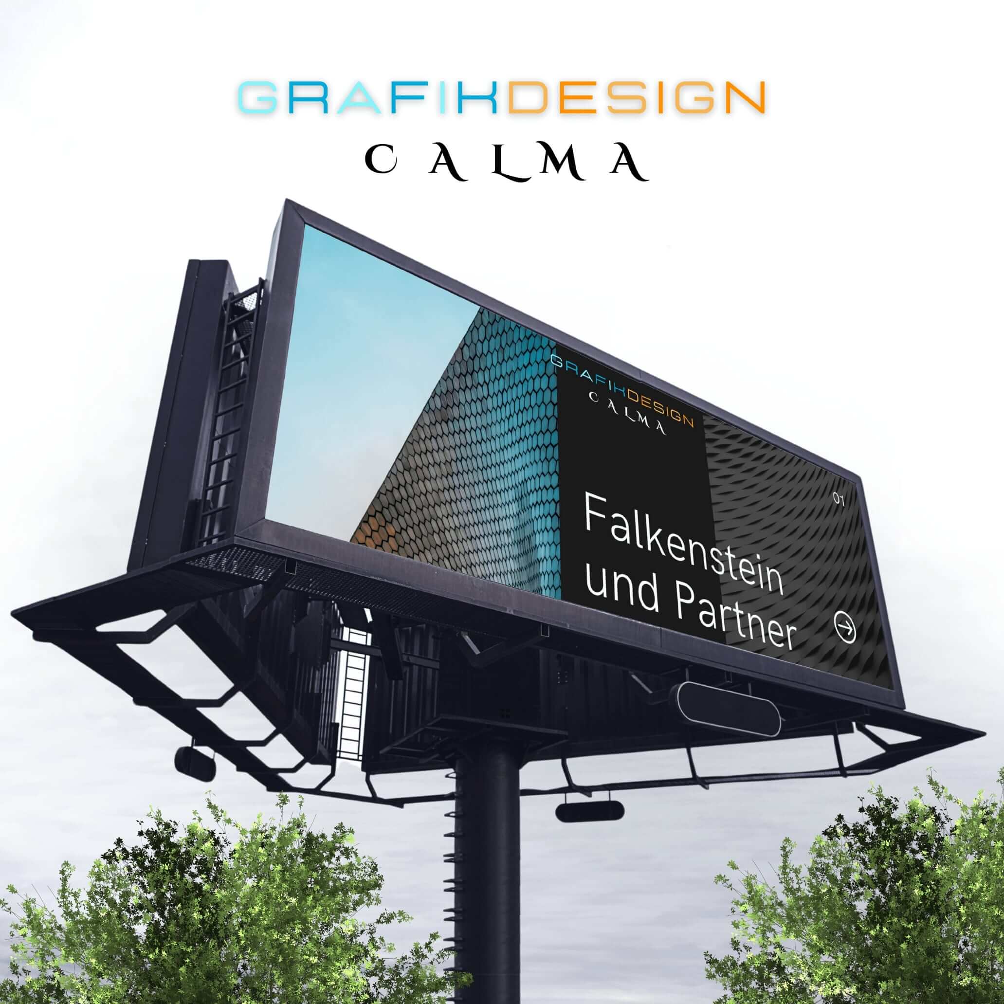 Werbeplakat erstellen Werbeplakat Design Calma