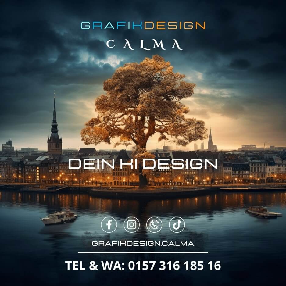 Grafikdesign Calma KI Design 