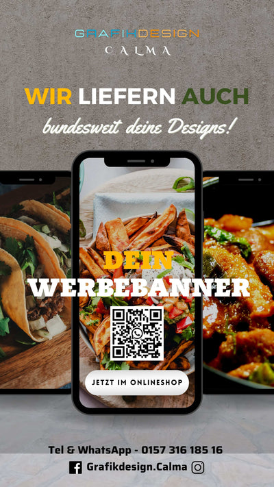 Grafikdesign-Experten am Werk: Beeindruckende Werbebanner, die Botschaft Ihre effektiv vermitteln. Maßgeschneiderte Grafikdesign-Lösungen für Ihr Unternehmen.