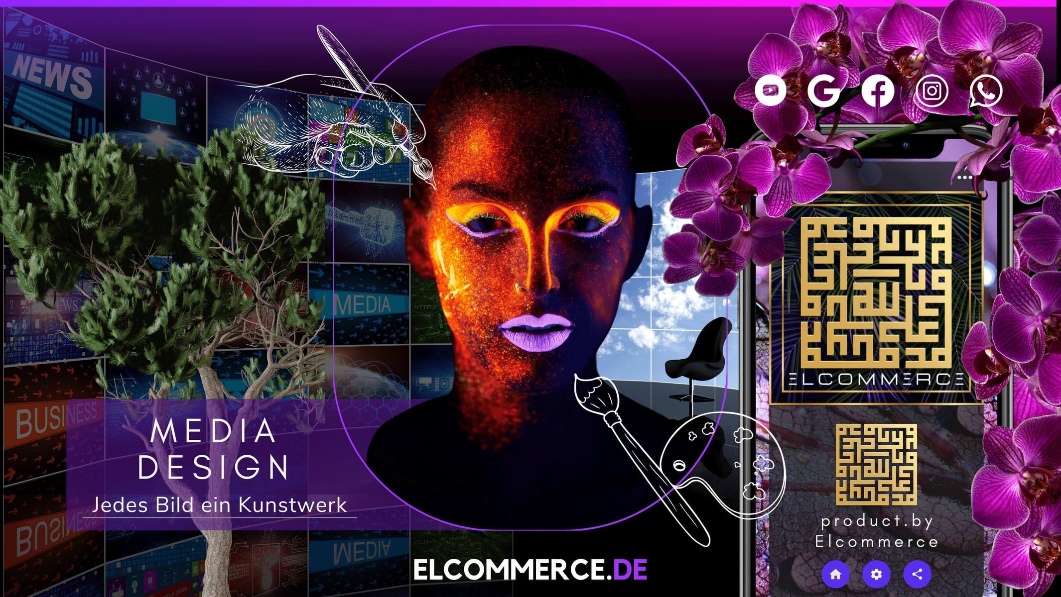 Prestige Performance Mediengestaltung & Grafikdesign, Elcommerce Media Design Product. by Elcommerce