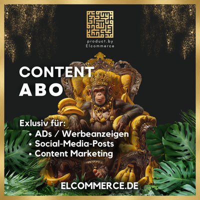 Exklusiv Content für Social-Media Ads - Social-Media Content - Content Marketing - Content für bezahlte Werbeanzeigen  - Content ABO 