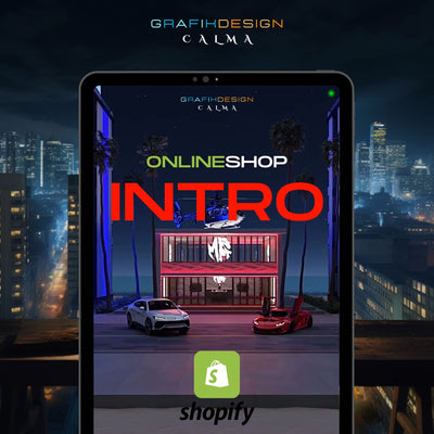 Onlineshop Intro Design