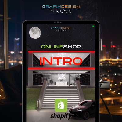 Onlineshop Intro Design