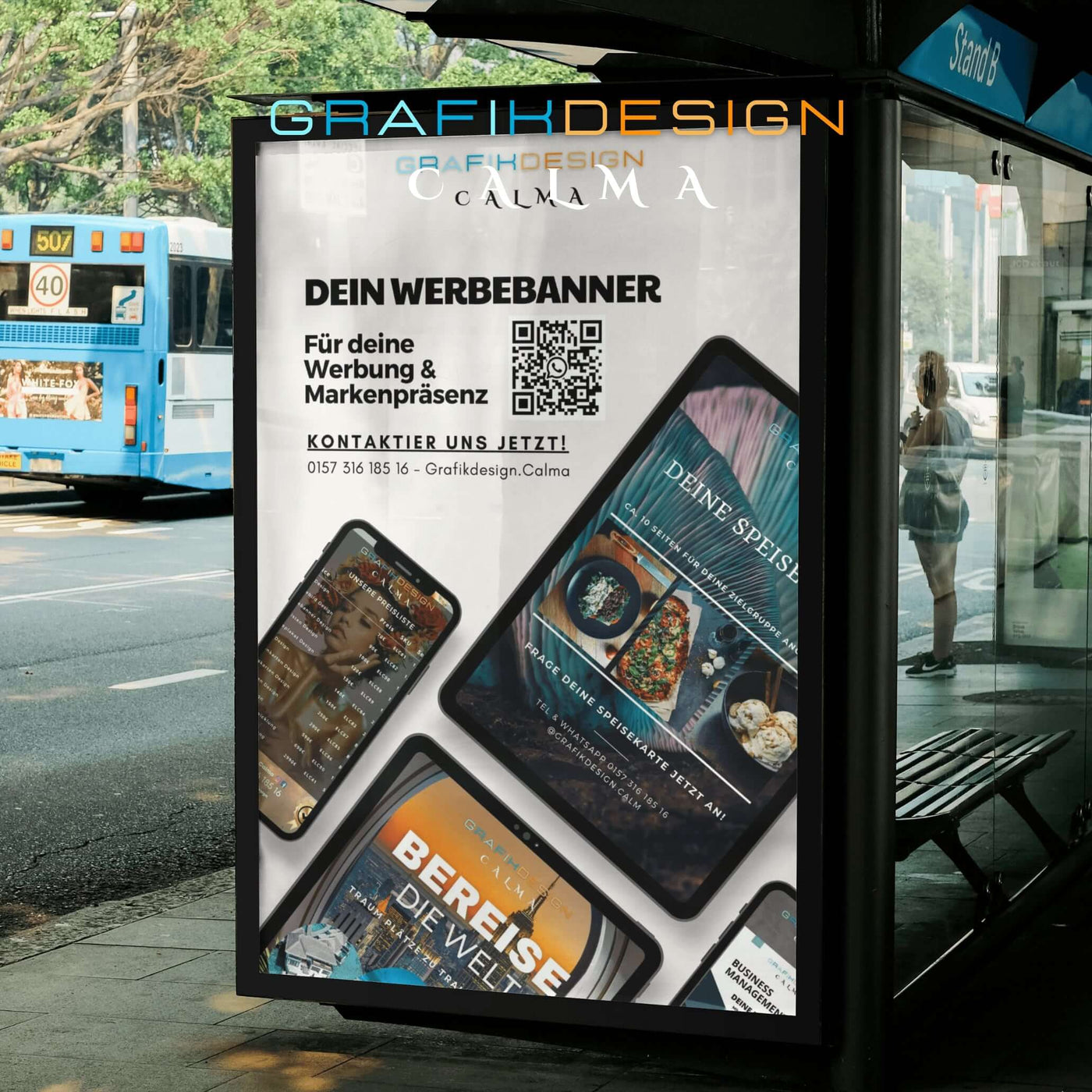 Werbebanner - Grafikdesign